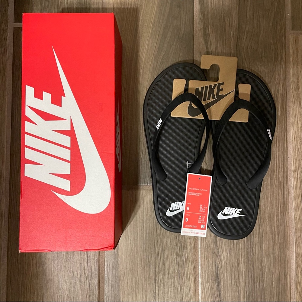 Nike On Deck Slides/Flip Flops/Sandals